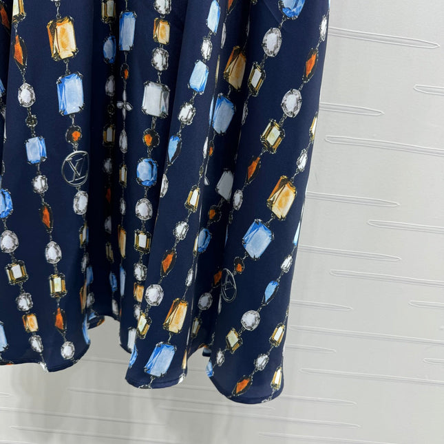 LV PRINTED SKIRT 269524