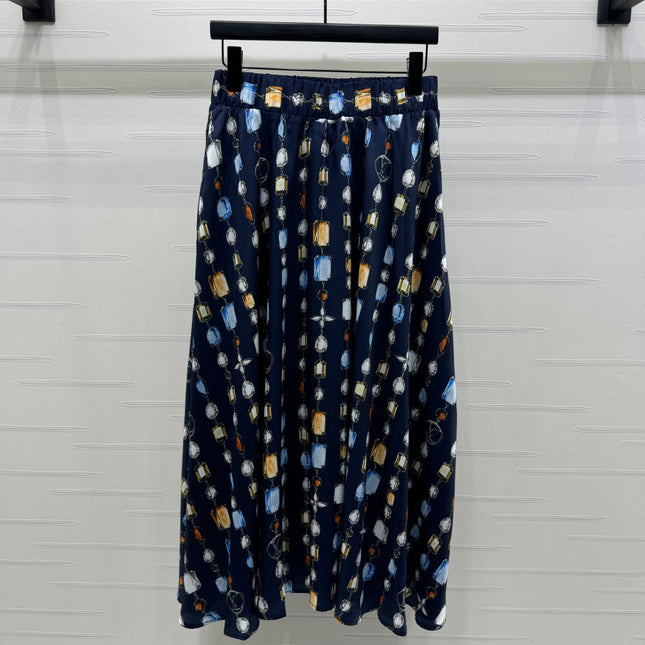 LV PRINTED SKIRT 269524