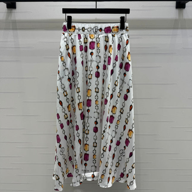LV PRINTED SKIRT 269522
