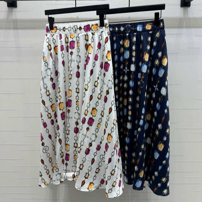 LV PRINTED SKIRT 269522