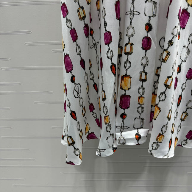 LV PRINTED SKIRT 269522