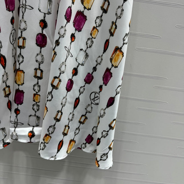 LV PRINTED SKIRT 269522