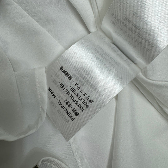 LV SHORT-SLEEVE BELTED DRESS 269527