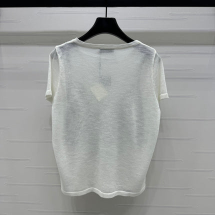 LOEWE TWO PIECE TOP WHITE AND BLACK 274903