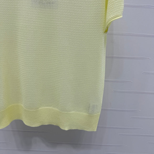 CHANEL POLO SHIRT YELLOW 274900
