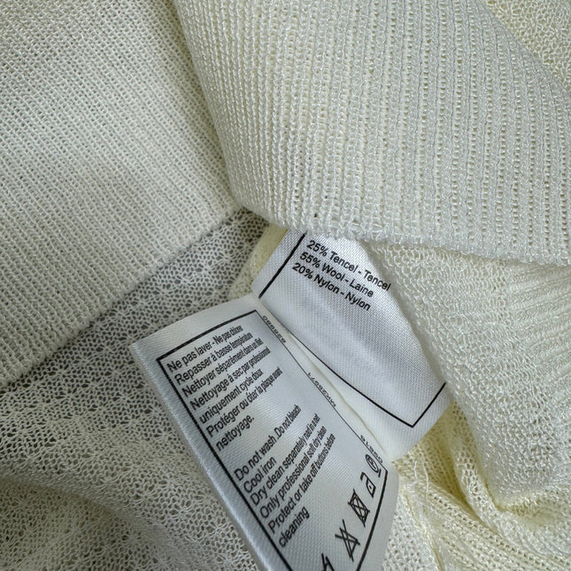 CHANEL POLO SHIRT WHITE 274896