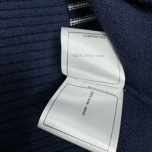 CHANEL CREW NECK LONG-SLEEVE KNIT SWEATER 274954