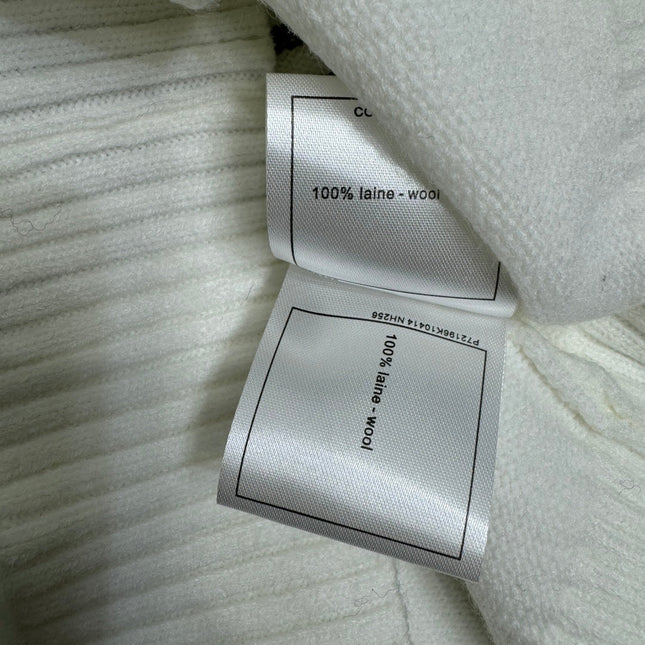 CHANEL CREW NECK LONG-SLEEVE KNIT SWEATER 274953