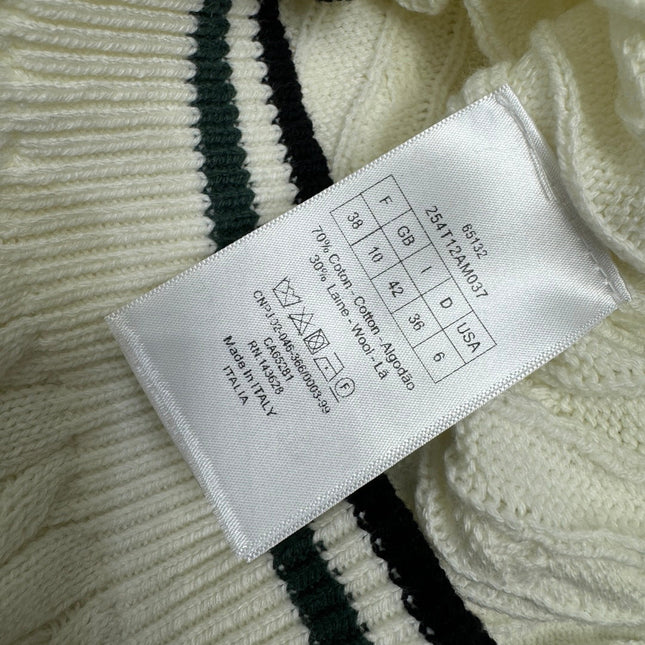 DIOR V-NECK PULLOVER SWEATER 274926