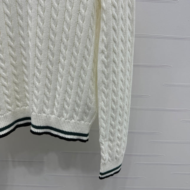 DIOR V-NECK PULLOVER SWEATER 274926