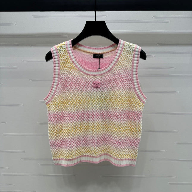 CHANEL SLEEVELESS KNIT VEST 274919