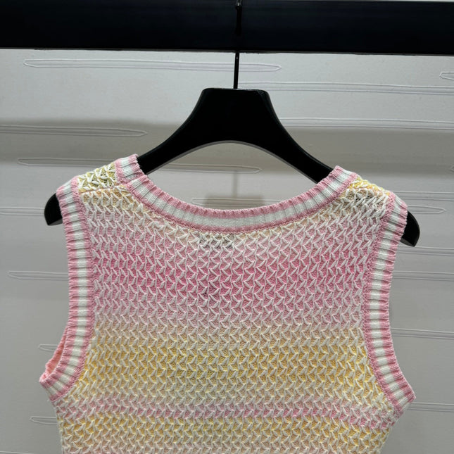CHANEL SLEEVELESS KNIT VEST 274919