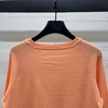 HERMES 25S LONG-SLEEVE CREW-NECK SWEATER 289