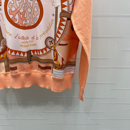 HERMES 25S LONG-SLEEVE CREW-NECK SWEATER 289