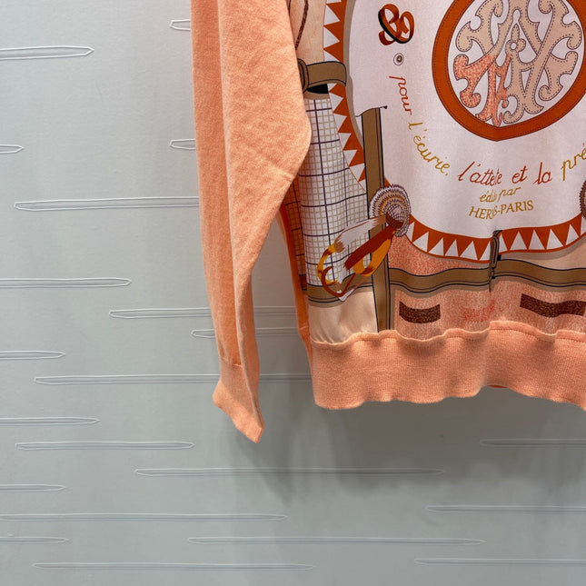 HERMES 25S LONG-SLEEVE CREW-NECK SWEATER 289