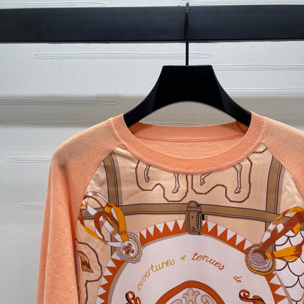 HERMES 25S LONG-SLEEVE CREW-NECK SWEATER 289