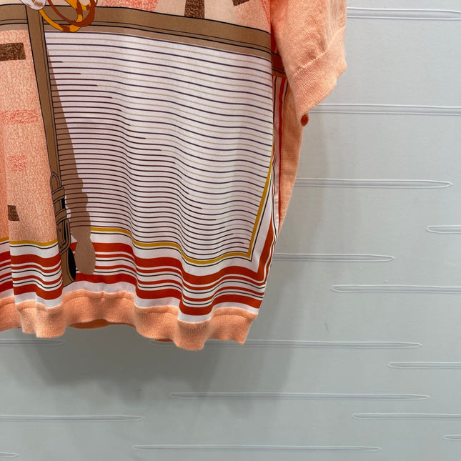 HERMES 25S SHORT-SLEEVE CREW-NECK T-SHIRT 290