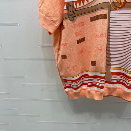 HERMES 25S SHORT-SLEEVE CREW-NECK T-SHIRT 290