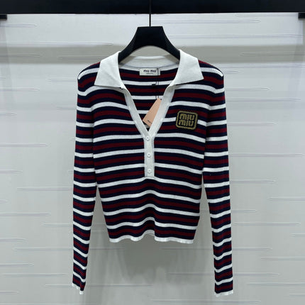 MIUMIU KNITTED SWEATER STYLE 454
