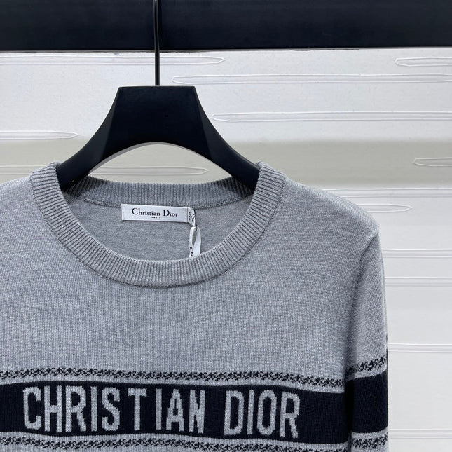 DIOR 25S LONG-SLEEVED KNIT SWEATER STYLE 036
