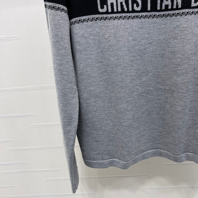 DIOR 25S LONG-SLEEVED KNIT SWEATER STYLE 036