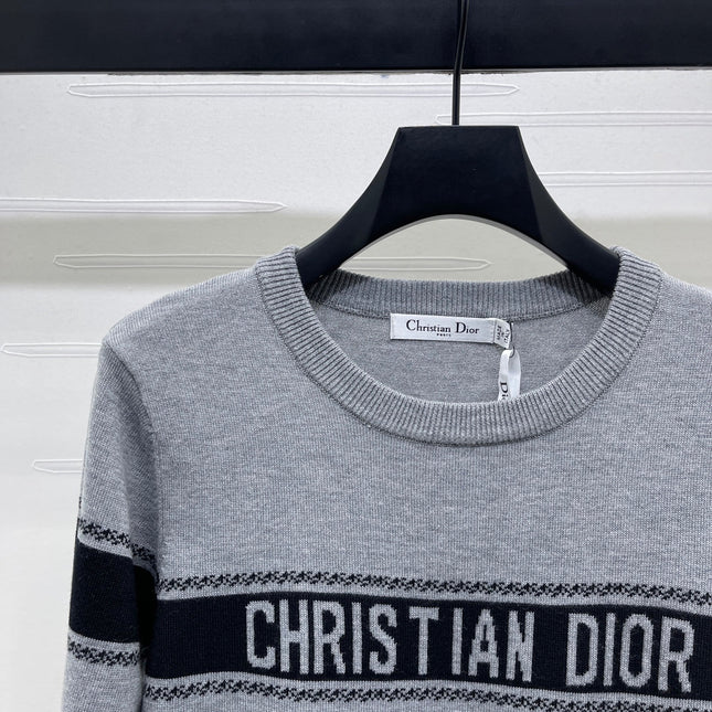 DIOR 25S LONG-SLEEVED KNIT SWEATER STYLE 036