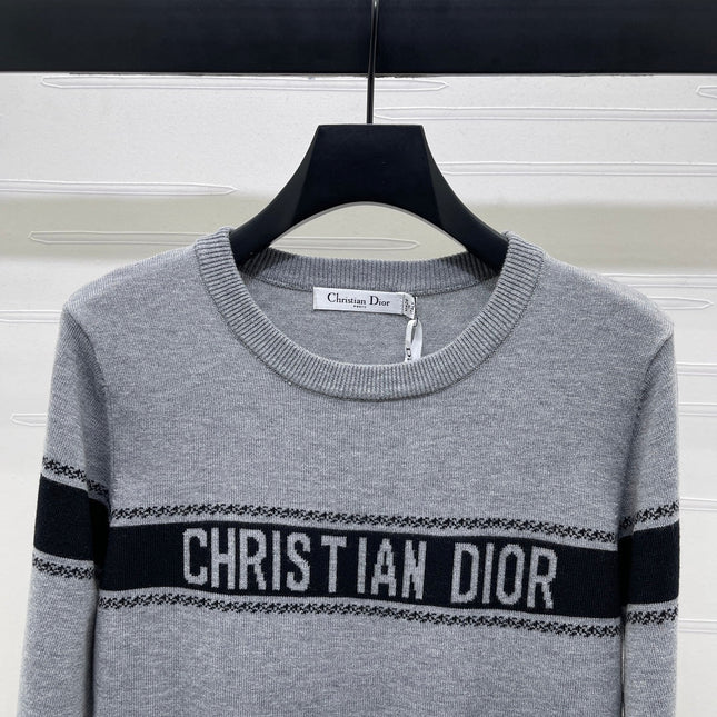 DIOR 25S LONG-SLEEVED KNIT SWEATER STYLE 036