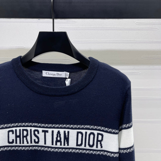 DIOR 25S LONG-SLEEVED KNIT SWEATER STYLE 035