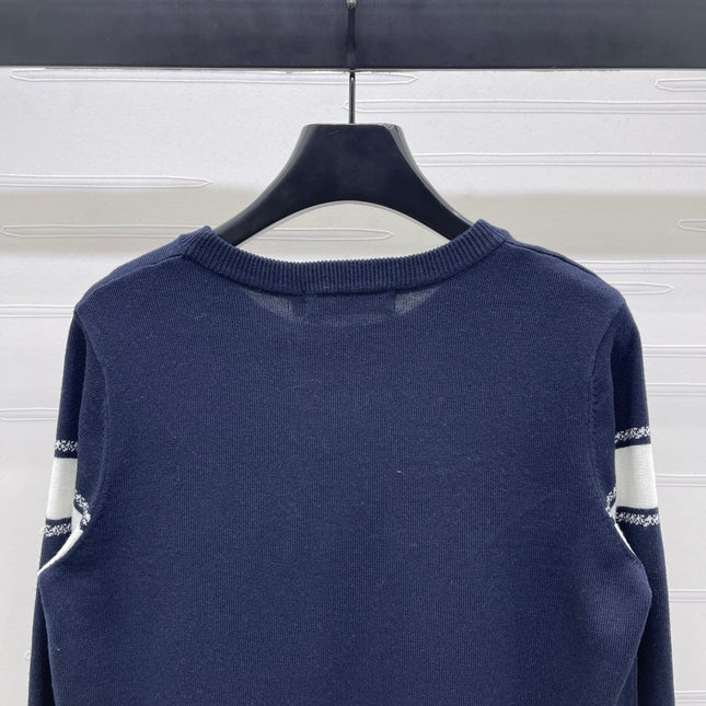 DIOR 25S LONG-SLEEVED KNIT SWEATER STYLE 035