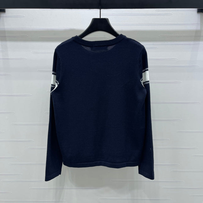 DIOR 25S LONG-SLEEVED KNIT SWEATER STYLE 035
