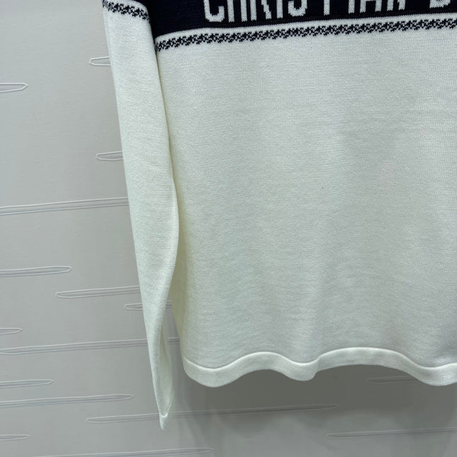 DIOR 25S LONG-SLEEVED KNIT SWEATER STYLE 034