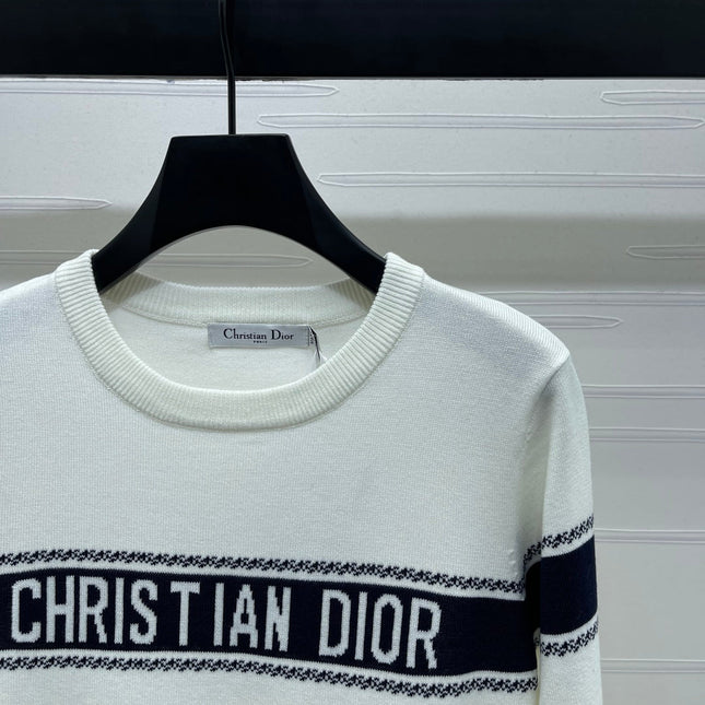DIOR 25S LONG-SLEEVED KNIT SWEATER STYLE 034