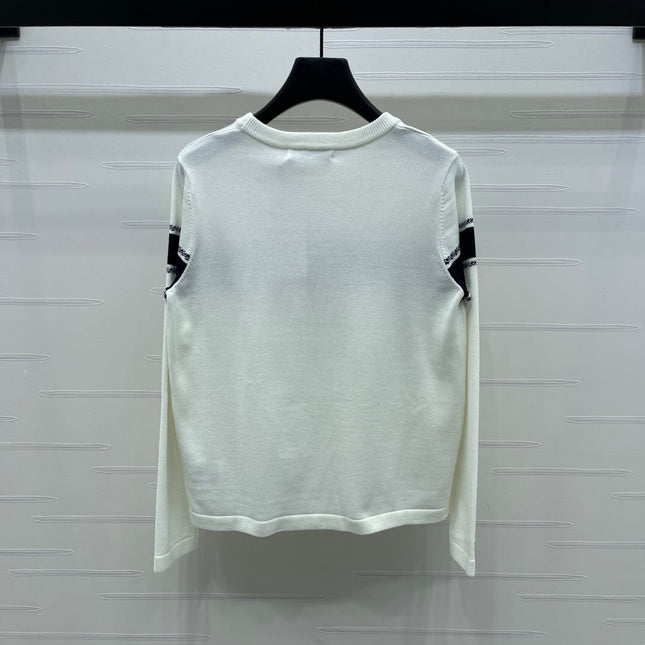 DIOR 25S LONG-SLEEVED KNIT SWEATER STYLE 034
