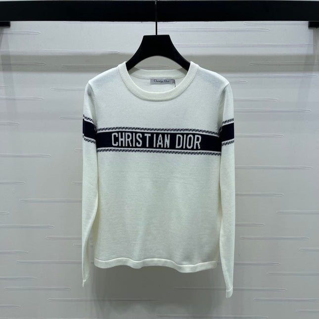 DIOR 25S LONG-SLEEVED KNIT SWEATER STYLE 034