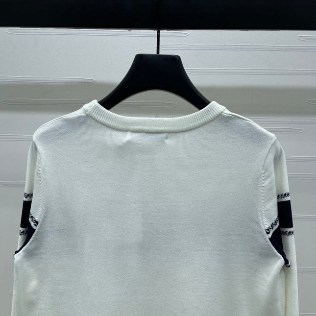 DIOR 25S LONG-SLEEVED KNIT SWEATER STYLE 034