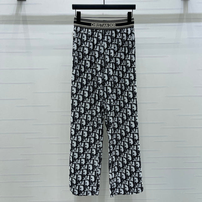 DIOR 25S STRAIGHT-LEG PANTS STYLE 136