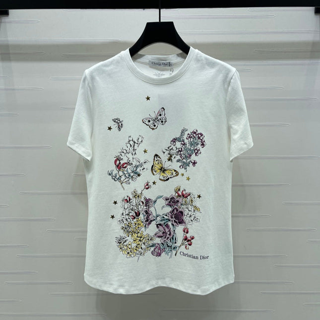 DIOR 25S SHORT-SLEEVED T-SHIRT STYLE 143