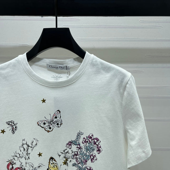 DIOR 25S SHORT-SLEEVED T-SHIRT STYLE 143