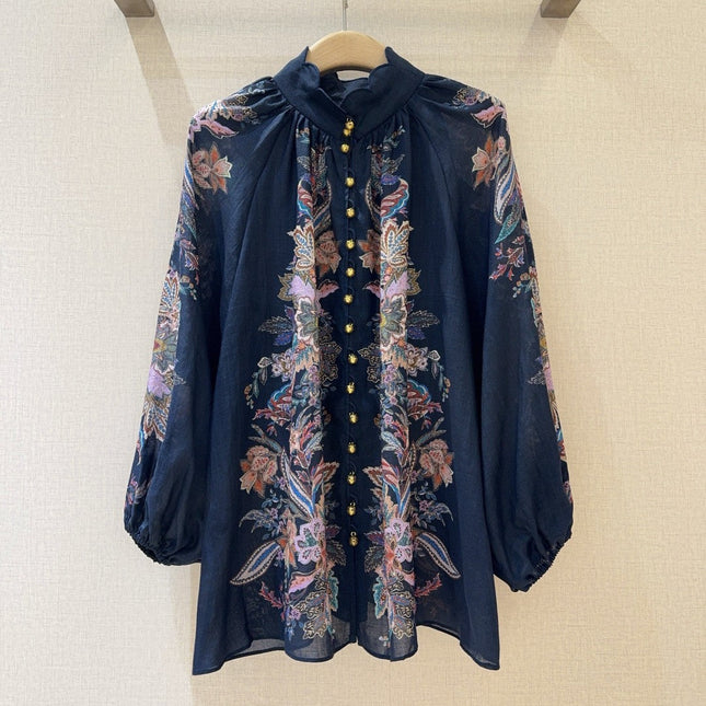 Zimmermann 25 Blouse Linen Silk 026