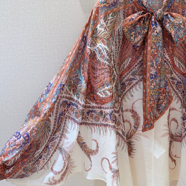 Zimmermann Blouse 25 Linen Silk 028