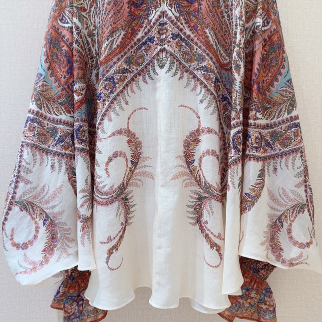 Zimmermann Blouse 25 Linen Silk 028