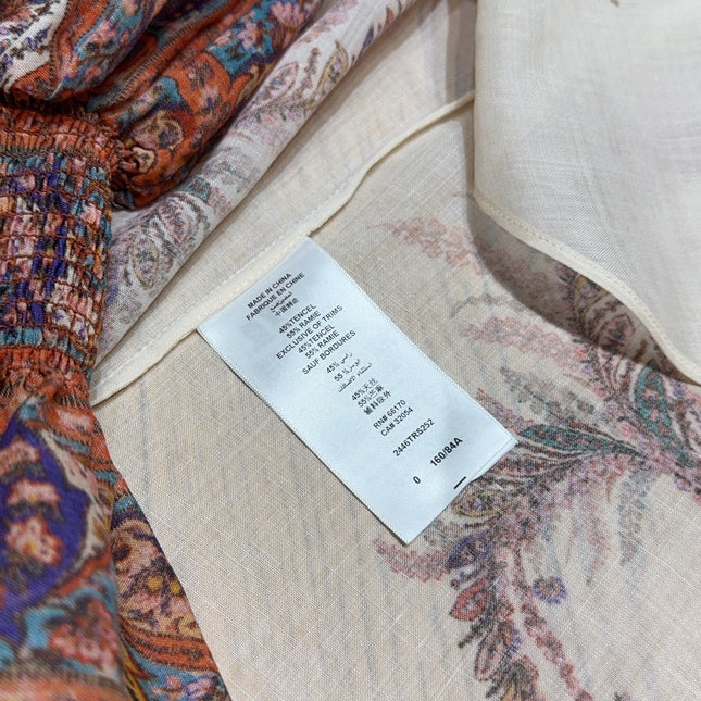 Zimmermann Blouse 25 Linen Silk 028