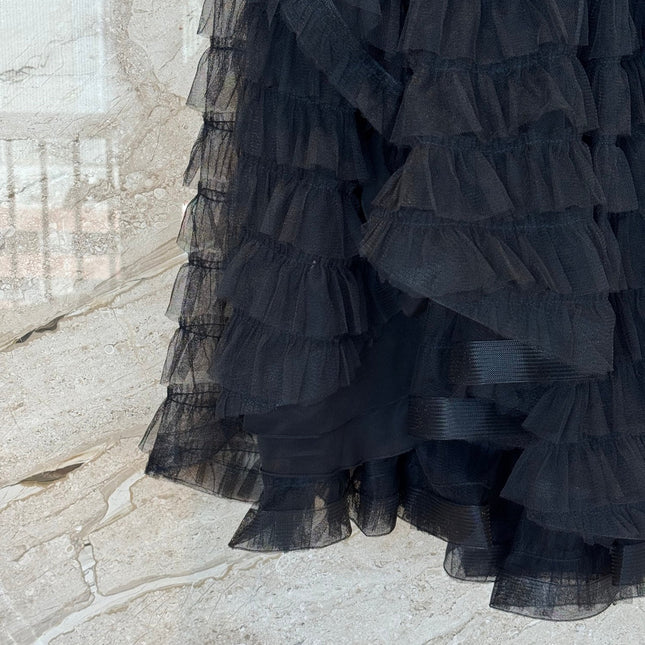 DIOR 25S MESH MAXI SKIRT STYLE 011