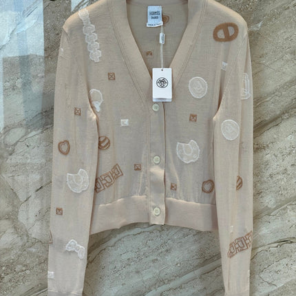 HERMES 25S CARDIGAN SWEATER 001