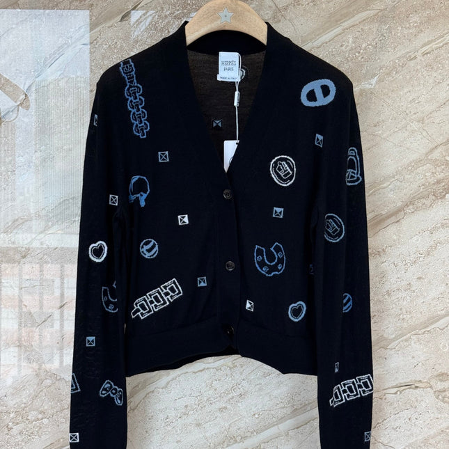 HERMES 25S CARDIGAN SWEATER 002