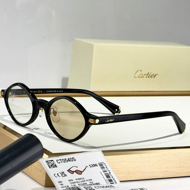 PREMIÈRE GEOMETRIC FRAME SUNGLASSES CT0540S IN ACETATE
