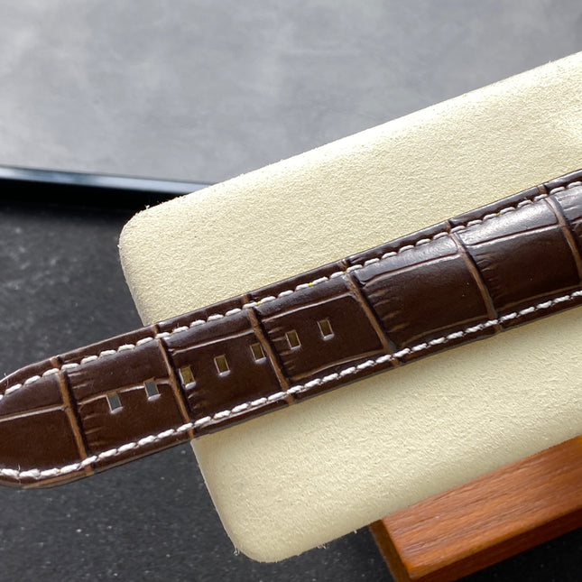 NAVITIMER AUTOMATIC 41 STEEL CASE BROWN ALLIGATOR LEATHER STRAP