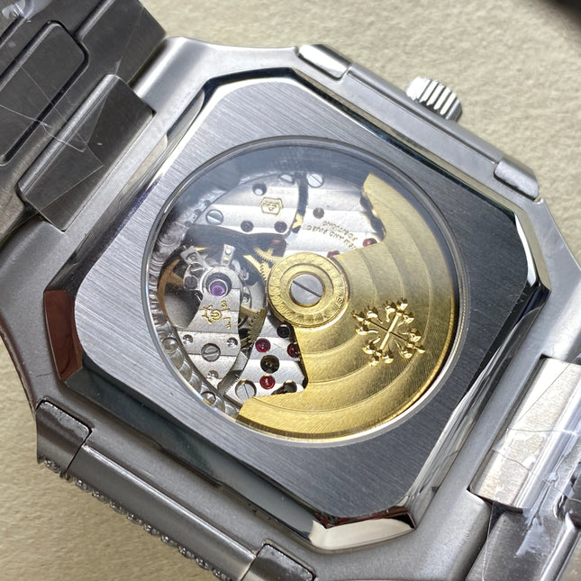 CUBITUS AUTOMATIC ALL STEEL ATTACHED DIAMOND YELLOW DIAL