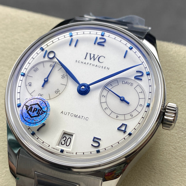 PORTUGIESER AUTOMATIC 42 WATCH SILVER CASE