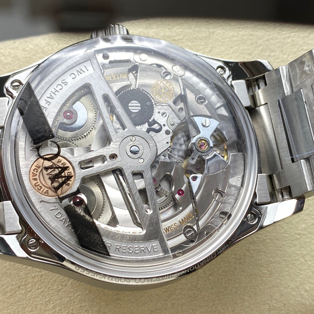 PORTUGIESER AUTOMATIC 42 WATCH SILVER CASE